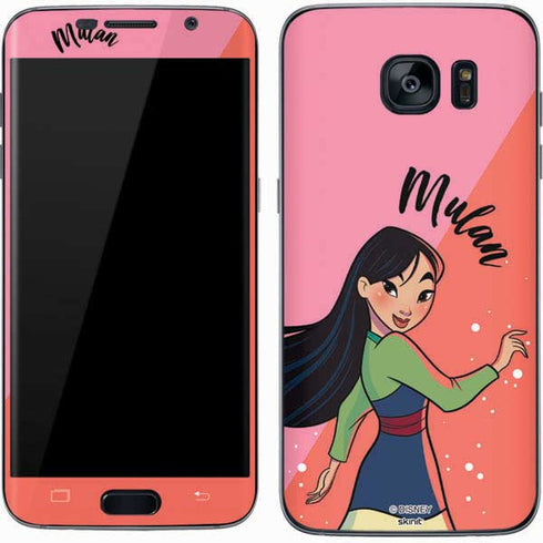 Disney Princess Mulan Art Galaxy S7 Skin