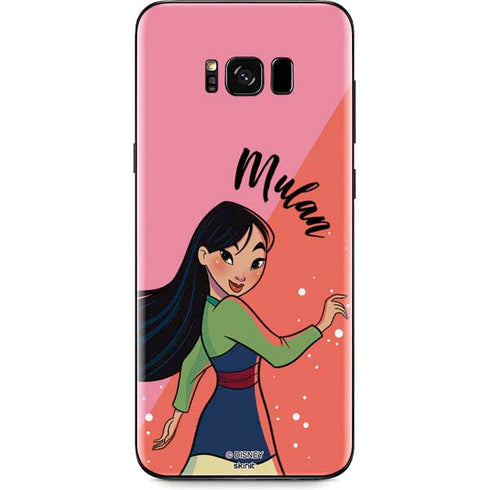 Disney Princess Mulan Art Galaxy S8 Plus Skin