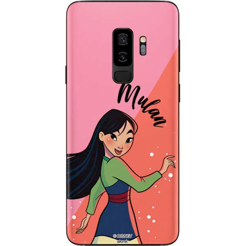 Disney Princess Mulan Art Galaxy S9 Plus Skin
