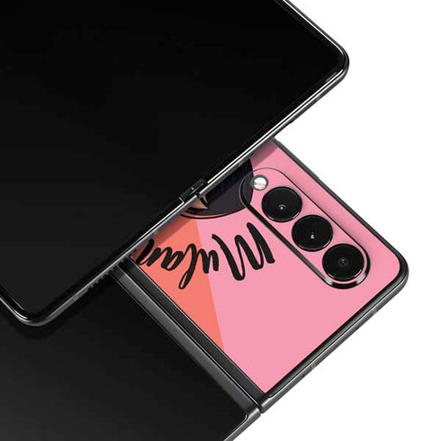 Disney Princess Mulan Art Galaxy Z Fold3 5G Skin