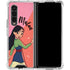 Disney Princess Mulan Art Galaxy Z Fold4 5G Clear Case