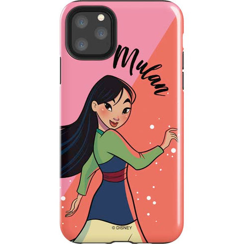 Disney Princess Mulan Art iPhone 11 Pro Max Impact Case