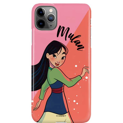 Disney Princess Mulan Art iPhone 11 Pro Max Lite Case
