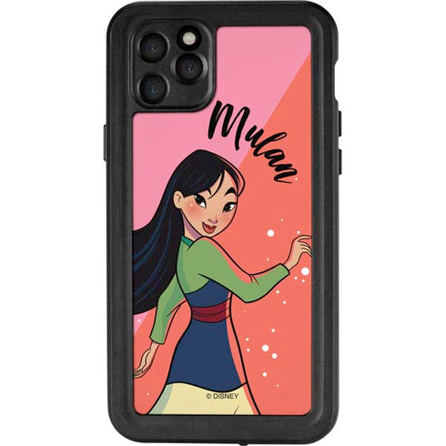 Disney Princess Mulan Art iPhone 11 Pro Max Waterproof Case
