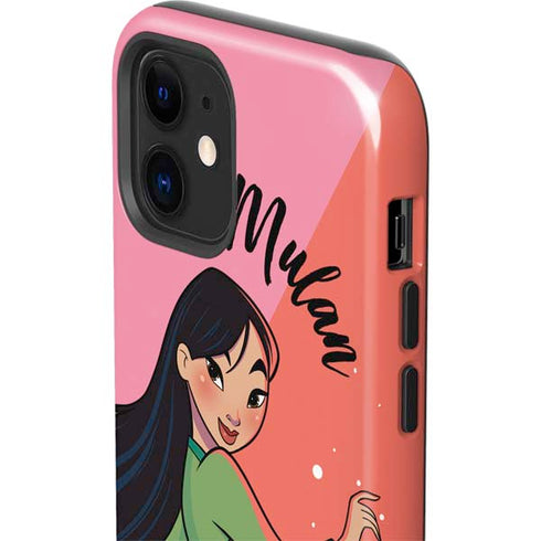 Disney Princess Mulan Art iPhone 12 Impact Case