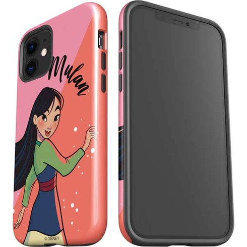 Disney Princess Mulan Art iPhone 12 Impact Case