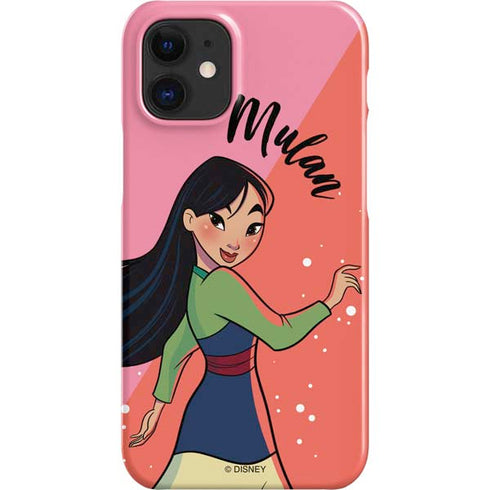 Disney Princess Mulan Art iPhone 12 Mini Lite Case