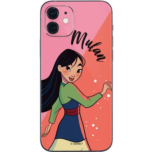 Disney Princess Mulan Art iPhone 12 Mini Skin