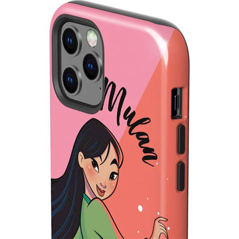 Disney Princess Mulan Art iPhone 12 Pro Impact Case