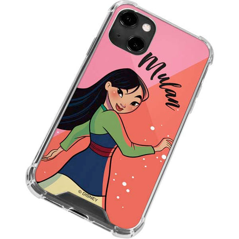 Disney Princess Mulan Art iPhone 14 Clear Case