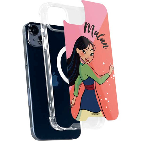 Disney Princess Mulan Art iPhone 15 Plus MagSafe Case