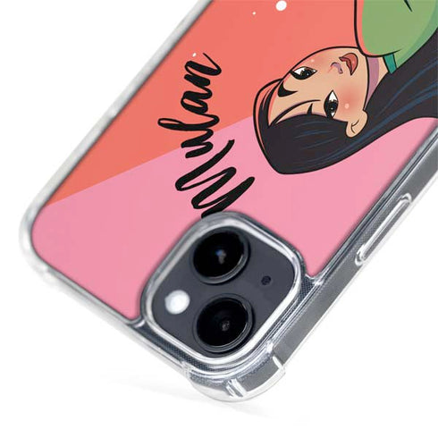 Disney Princess Mulan Art iPhone 15 Plus MagSafe Case