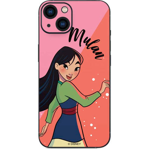 Disney Princess Mulan Art iPhone 14 Plus Skin