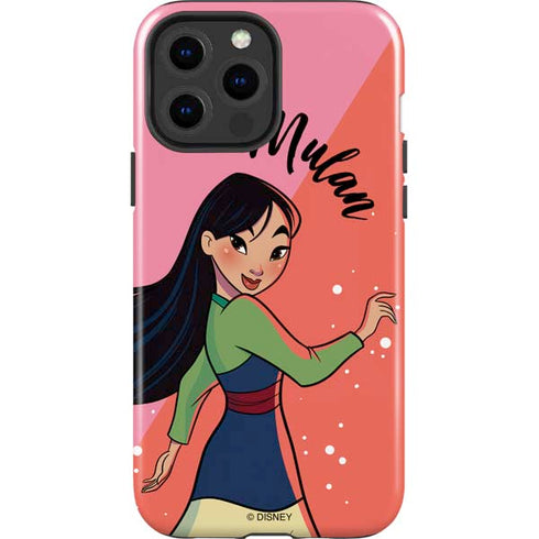 Disney Princess Mulan Art iPhone 15 Pro Max Impact Case