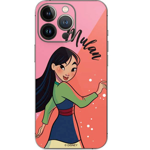 Disney Princess Mulan Art iPhone 14 Pro Skin