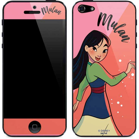Disney Princess Mulan Art iPhone 5/5s/5SE Skin