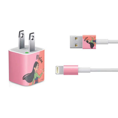 Disney Princess Mulan Art iPhone Charger (5W USB) Skin