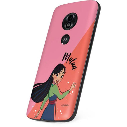 Disney Princess Mulan Art Moto E5 Play Skin