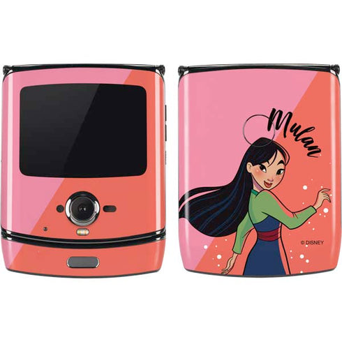 Disney Princess Mulan Art Motorola RAZR Skin