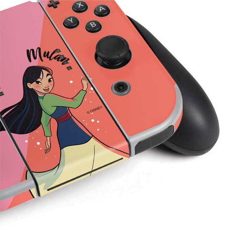 Disney Princess Mulan Art Nintendo Switch OLED (2021) Skin