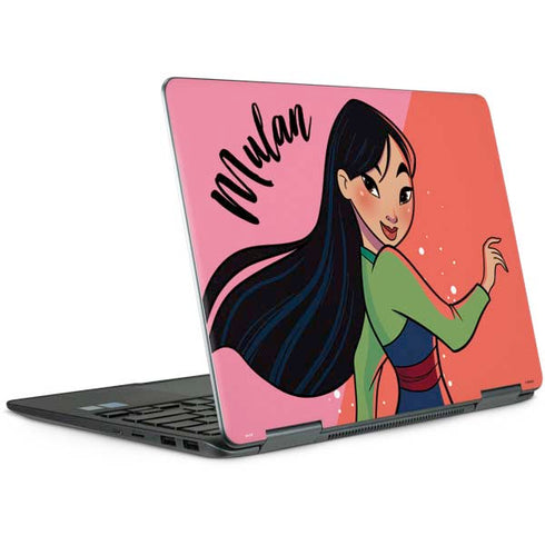 Disney Princess Mulan Art Notebook 9 Pro 13in (2017) Skin
