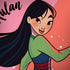 Disney Princess Mulan Art Notebook 9 Pro 13in (2017) Skin