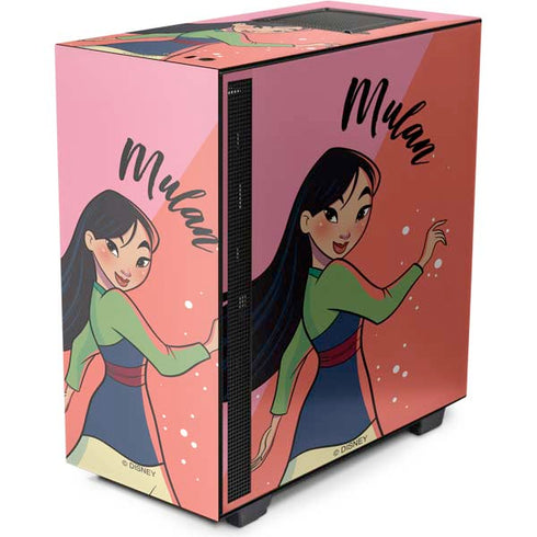 Disney Princess Mulan Art NZXT H510 Compact ATX Mid-Tower Case Skin