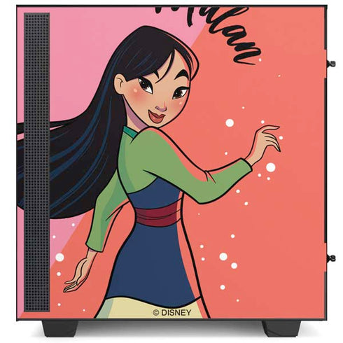 Disney Princess Mulan Art NZXT H510 Compact ATX Mid-Tower Case Skin