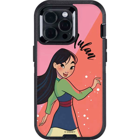 Disney Princess Mulan Art Otterbox Defender iPhone Skin
