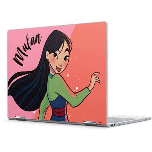 Disney Princess Mulan Art Pixelbook Skin