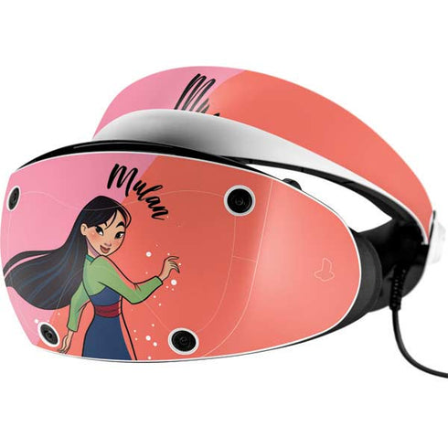 Disney Princess Mulan Art PlayStation VR2 Skin