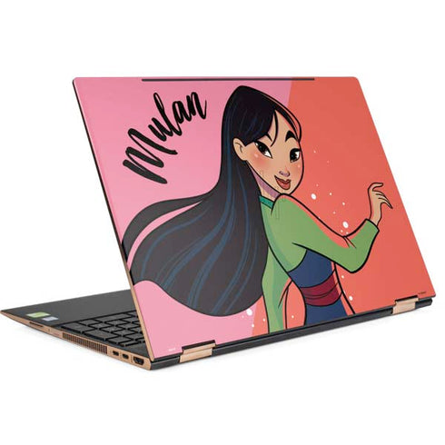 Disney Princess Mulan Art HP Spectre Skin