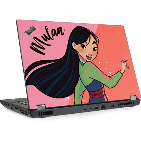 Disney Princess Mulan Art Lenovo ThinkPad Skin