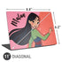 Disney Princess Mulan Art Universal Laptop 11in (8.8 x 6.2in) Skin