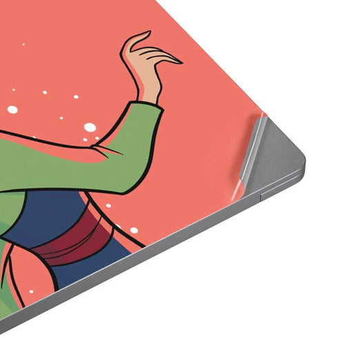 Disney Princess Mulan Art Universal Laptop 16.6in (13.4 x 9.7in) Skin