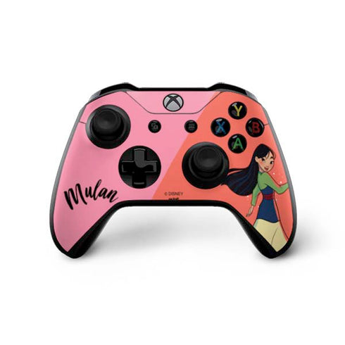 Disney Princess Mulan Art Xbox One X Controller Skin