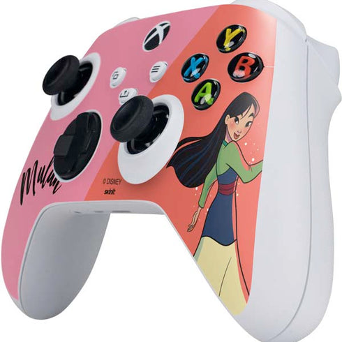 Disney Princess Mulan Art Xbox Series S Controller Skin