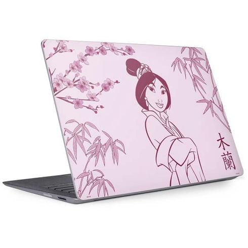 Disney Mulan Character Art Surface Laptop 2 Skin