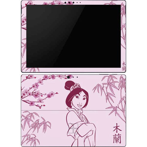 Disney Mulan Character Art Surface Pro 6 Skin