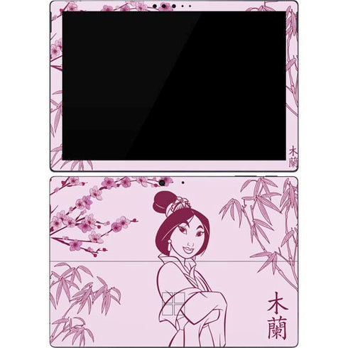 Disney Mulan Character Art Surface Pro 7 Skin