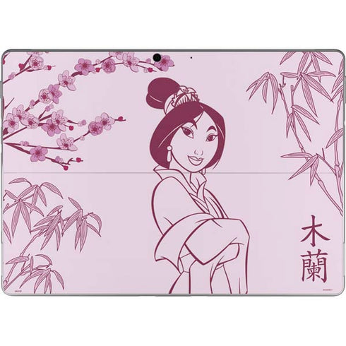 Disney Mulan Character Art Surface Pro 9 Skin