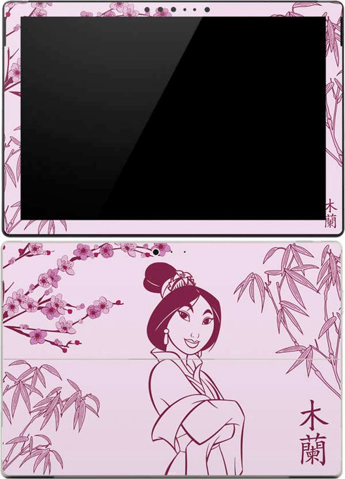 Disney Mulan Character Art Surface Pro (2017) Skin