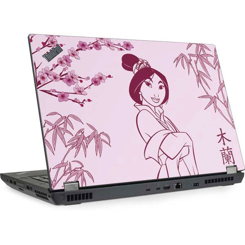Disney Mulan Character Art Lenovo ThinkPad Skin