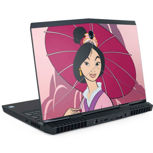 Disney Mulan with Umbrella Dell Alienware Skin