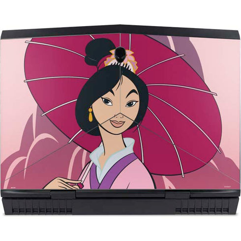 Disney Mulan with Umbrella Dell Alienware Skin