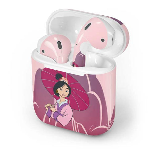 Disney Mulan with Umbrella Apple AirPods Skin