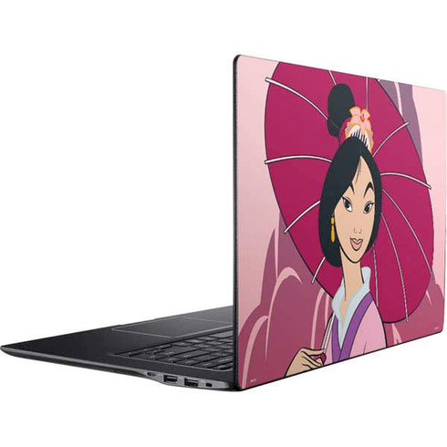 Disney Mulan with Umbrella Ativ Book 9 (15.6in 2014) Skin