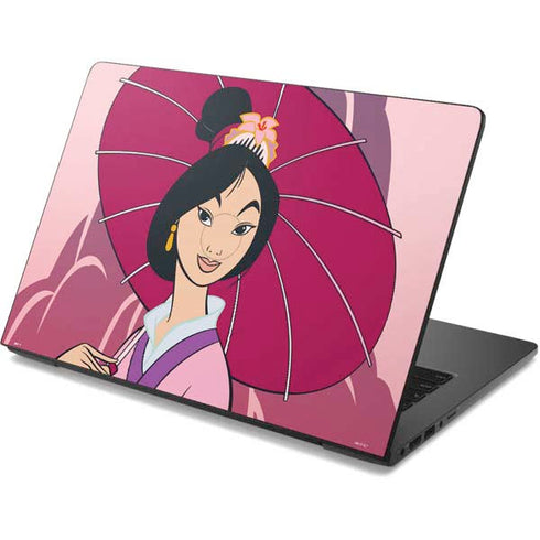 Disney Mulan with Umbrella Dell Chromebook Skin