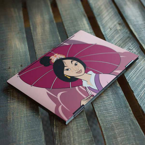 Disney Mulan with Umbrella HP Envy Skin