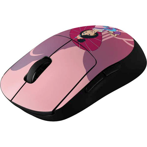 Disney Mulan with Umbrella G Pro Wireless Gaming Mouse Skin